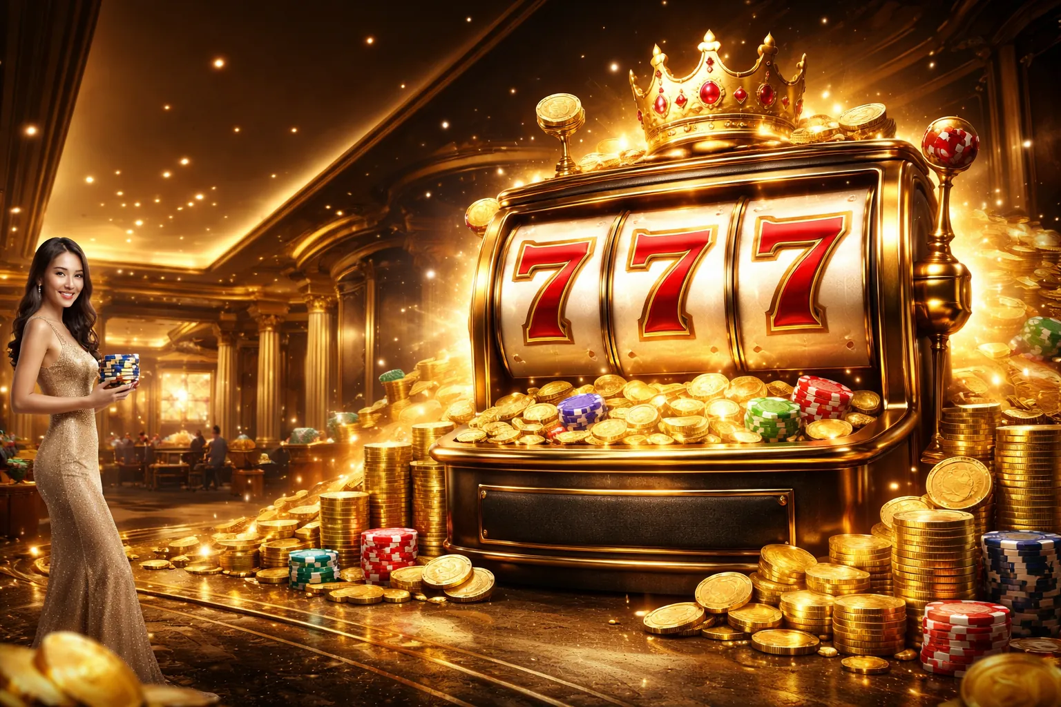 Hình nền máy đánh bạc Lucky Slot88